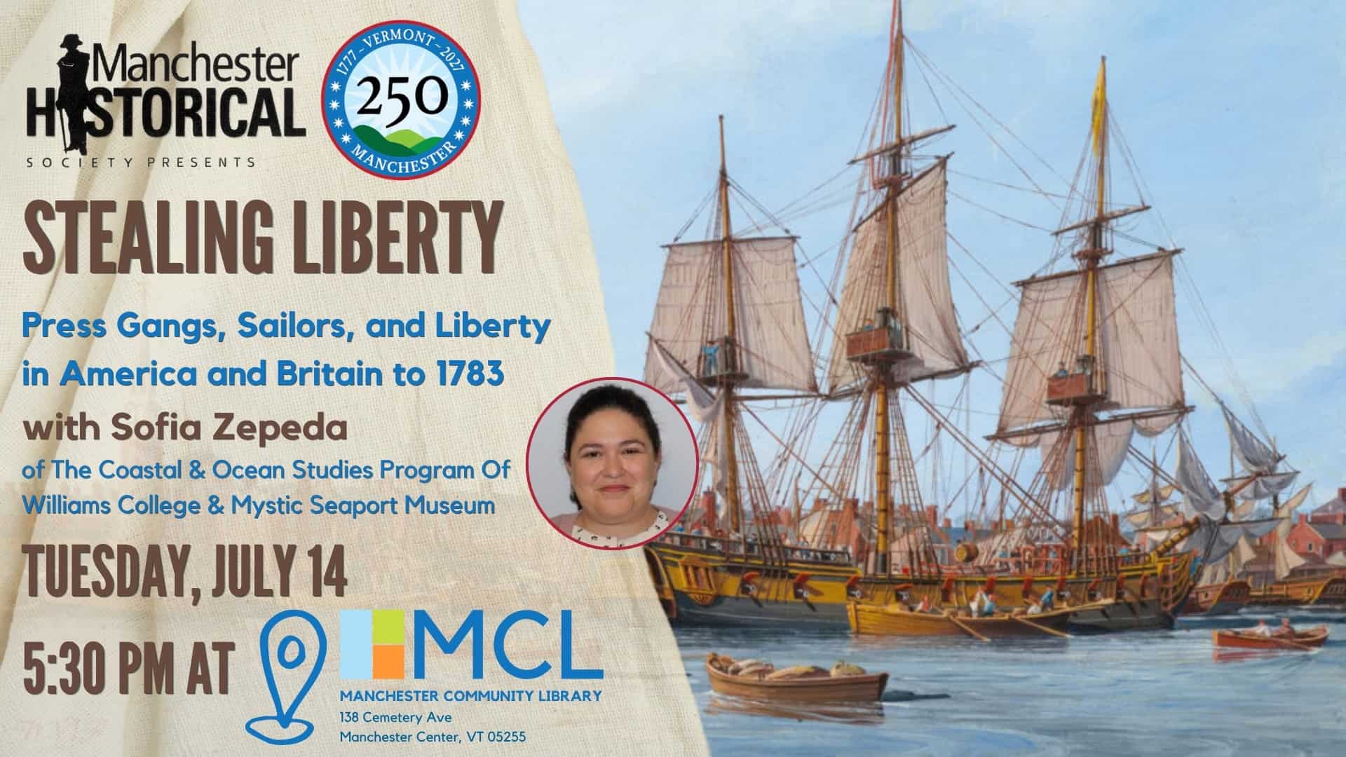 You are currently viewing VT 250: Stealing Liberty: Press Gangs, Sailors, and Liberty in America and Britain to 1783