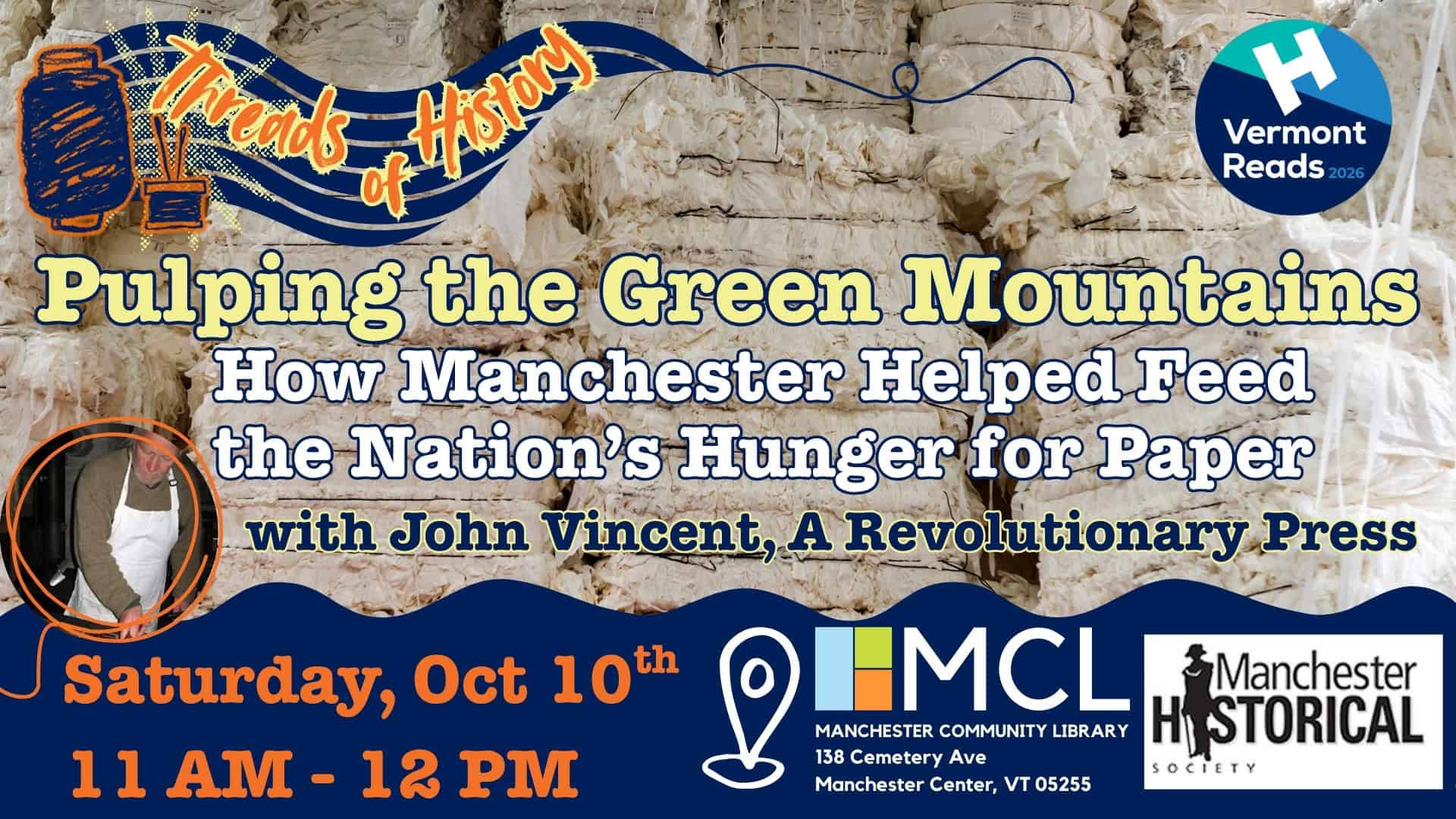 You are currently viewing Threads of History: Pulping the Green Mountains – How Manchester Helped Feed the Nation’s Hunger for Paper