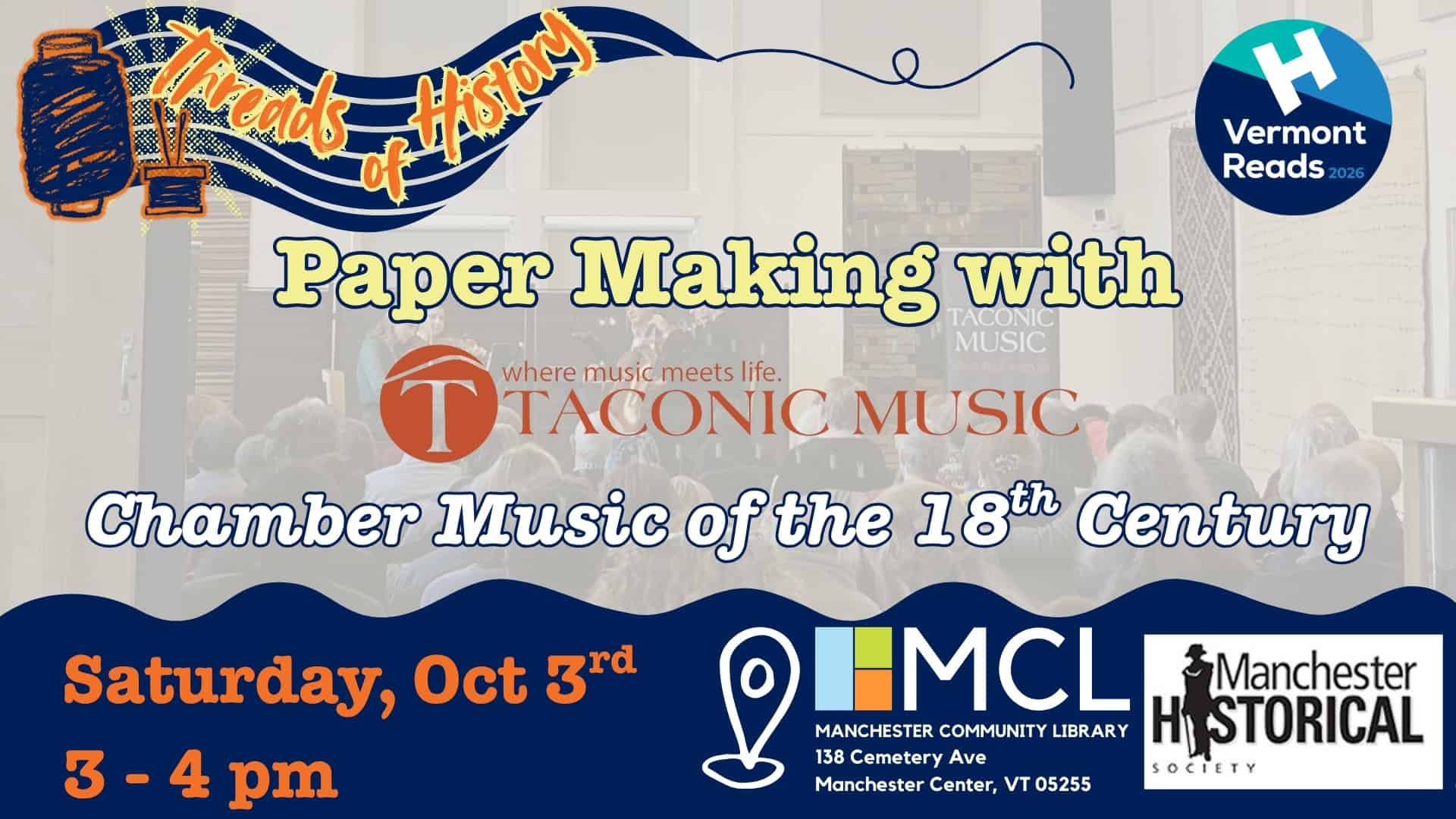 Read more about the article Threads of History: Paper Making with Taconic Music