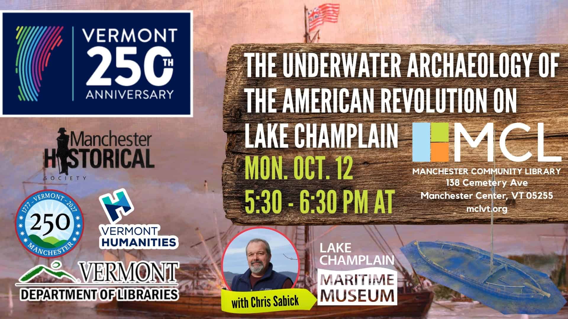 You are currently viewing VT 250: The Underwater Archaeology of the American Revolution on Lake Champlain